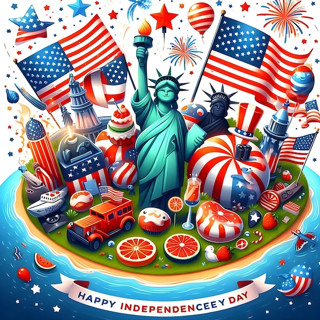 Happy American Independence Day 2024