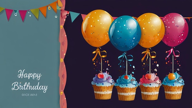 Photo happy birth day templates birth day banner happy birth day images birth day pictures enjoy