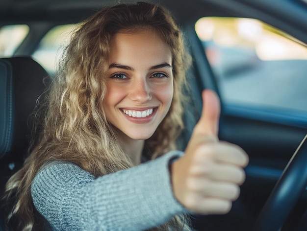 Photo happy businessman young woman concept