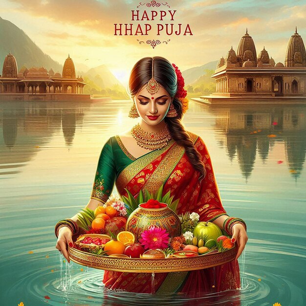 Photo happy chhath puja wishes messages photos and whatsapp instagram wallpaper free hindu festivals