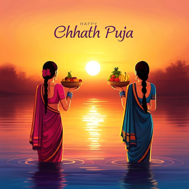 Photo happy chhath puja