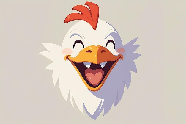 Happy Chicken Head