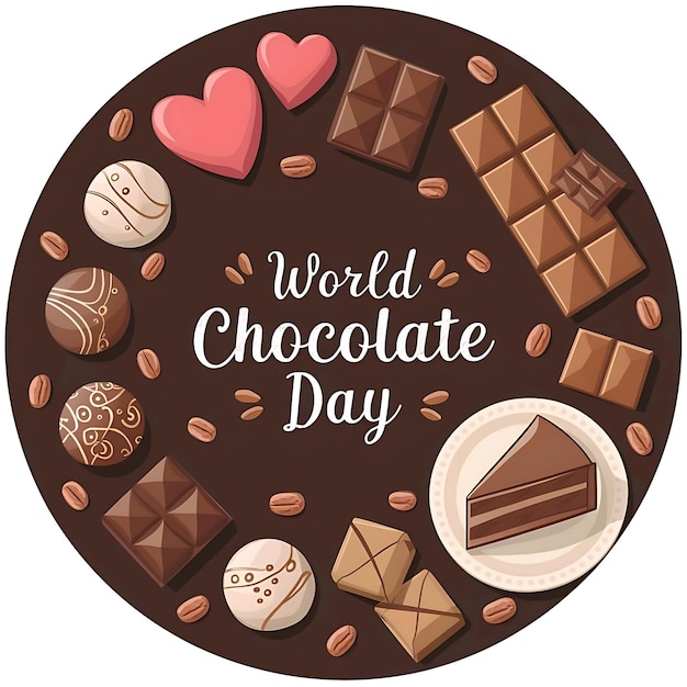 happy chocolate day flyer poster banner creative design