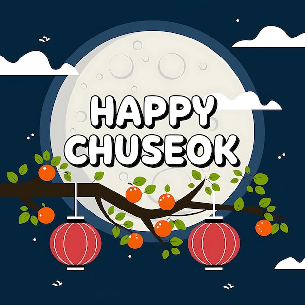 Photo happy chuseok festival