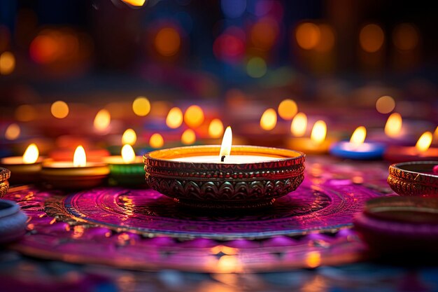 Happy Diwali Background and copy space