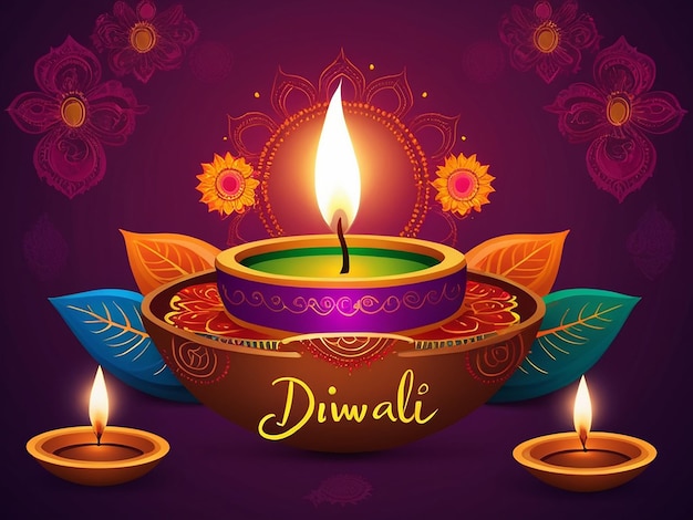 Happy Diwali Background