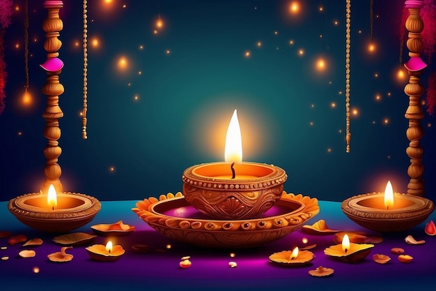 Happy Diwali background