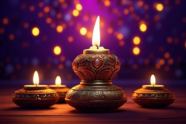 happy Diwali celebration background