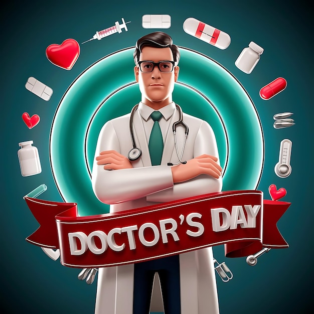 Photo happy doctors day