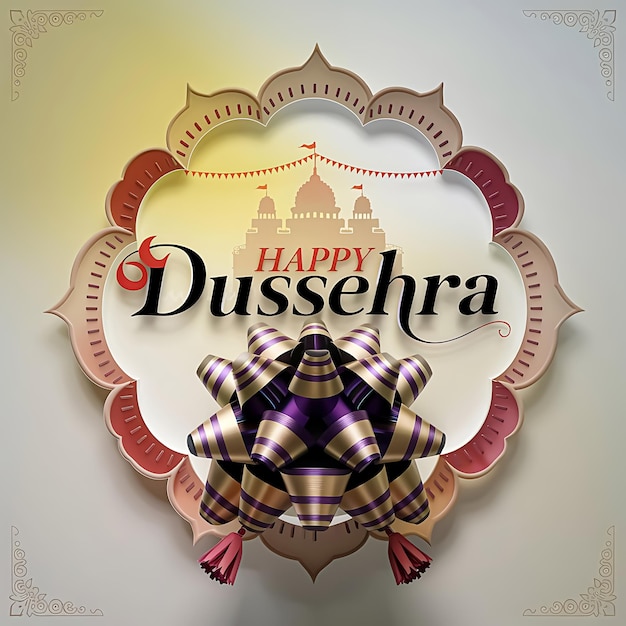 Photo happy dussehra