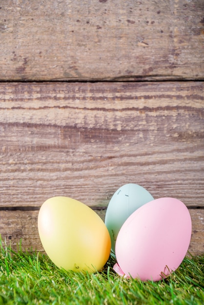 Happy Easter greeting card background