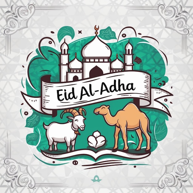 Happy Eid Al Adha Mubarak Background 2024