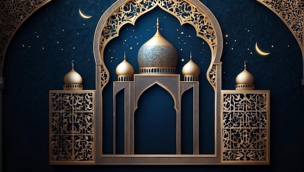 Happy Eid Al Adha Mubarak Copyspace Background