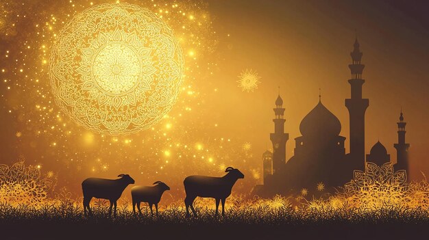 Happy Eid alAdha Goats and Sheep