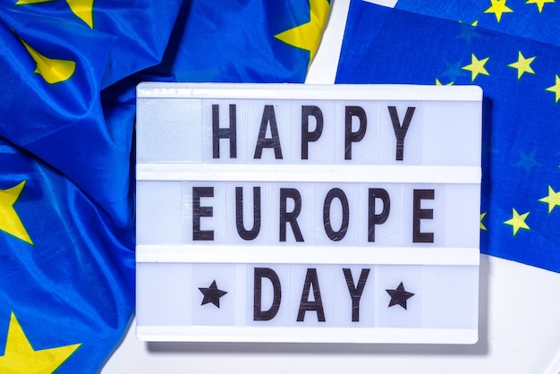 Happy Europe Day Background