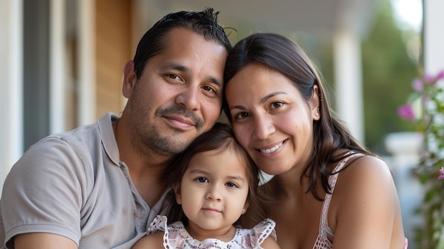 Happy Family Embracing Together Outdoors Love Unity and Joy