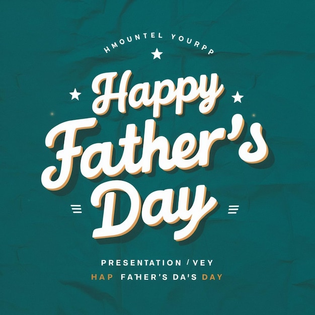 Happy Father s Day Celebration Presentation Heartfelt Designs for Your Special Event