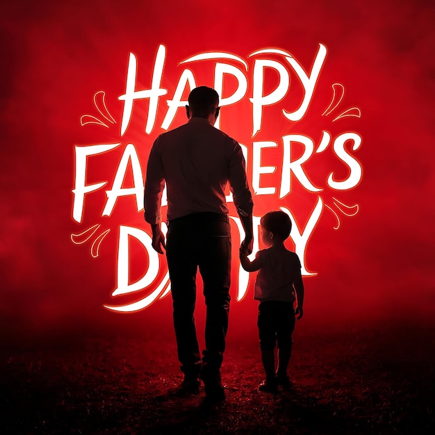 Happy Fathers Day Ai Generated image