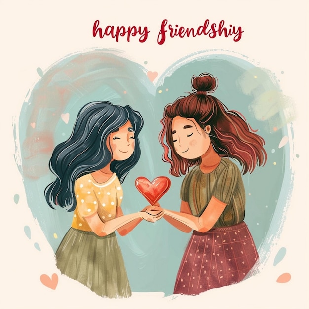 happy friends day poster friendship day theme new wallpaper friends forever