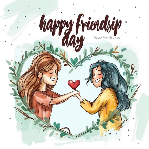 happy friends day poster friendship day theme new wallpaper friends forever