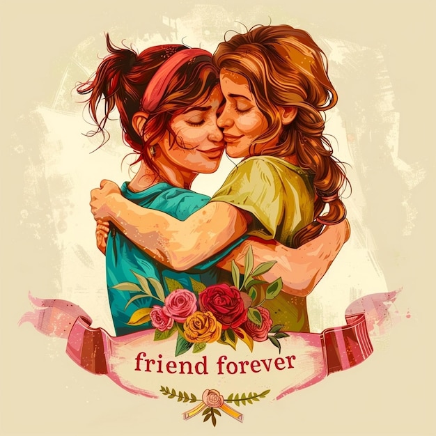 happy friends day poster friendship day theme new wallpaper friends forever