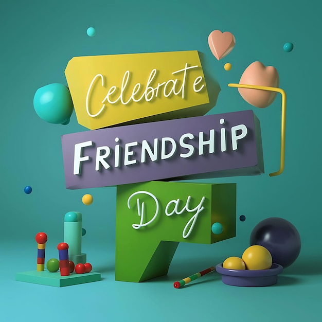 Happy Friendship Day 2024 Creative Greeting Card Ideas with Colorful Backgrounds for Your Frien