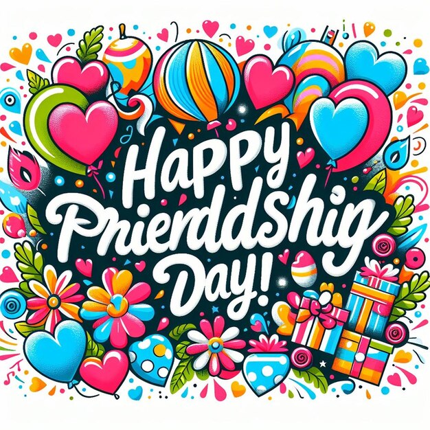 Happy Friendship Day Celebrating