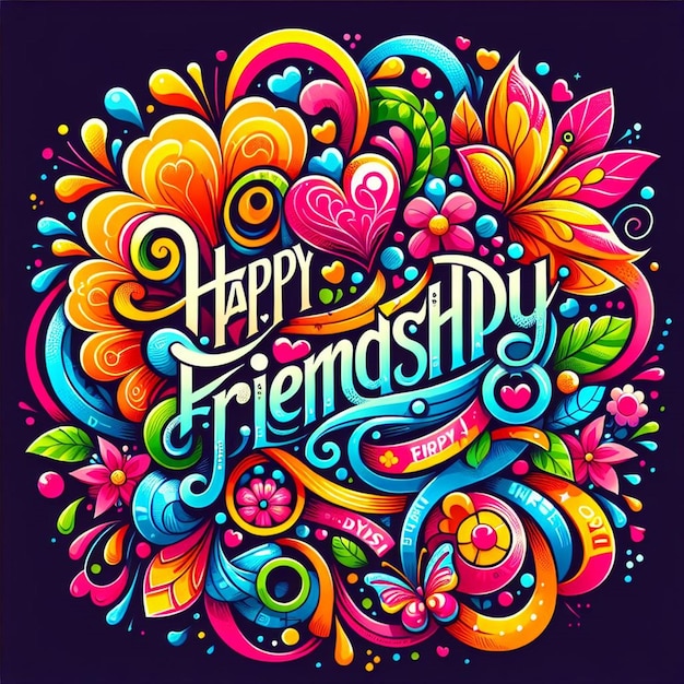 Happy Friendship Day Celebrating