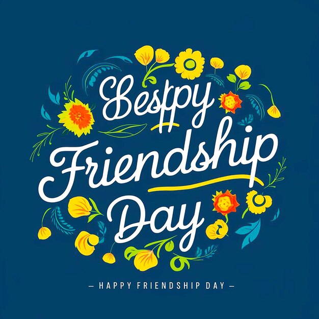 happy Friendship Day social media post