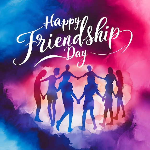 Happy Friendship Day Vector Art TShirt Design or Greeting Card Happy Friendship Day Images