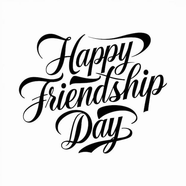 Happy Friendship Day Vector Art