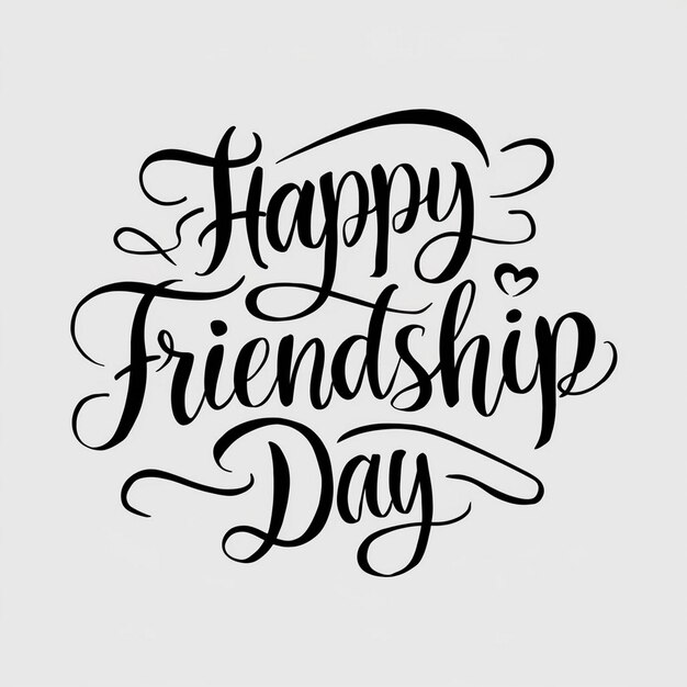 Photo happy friendship day vector art