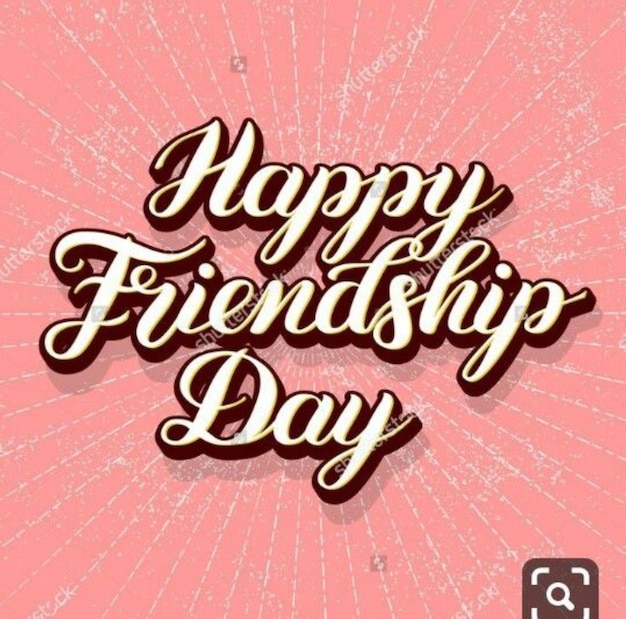 Happy Friendship Day