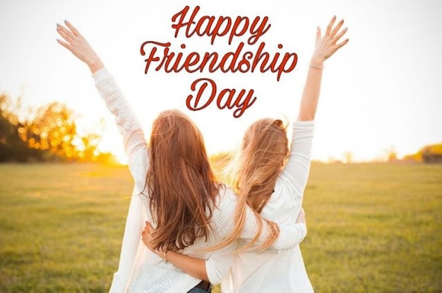 Photo happy friendship day