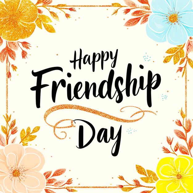 happy Friendship Day