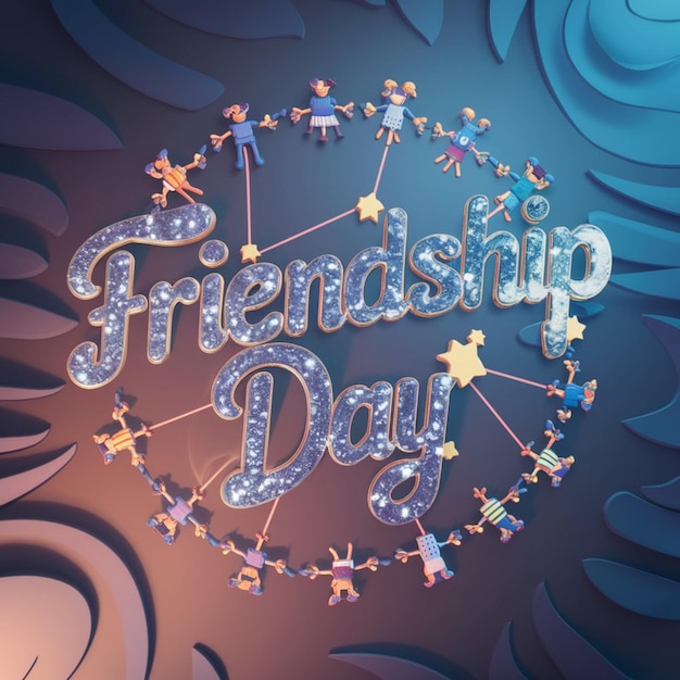 Photo happy friendship day