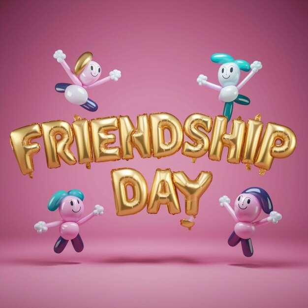 Photo happy friendship day