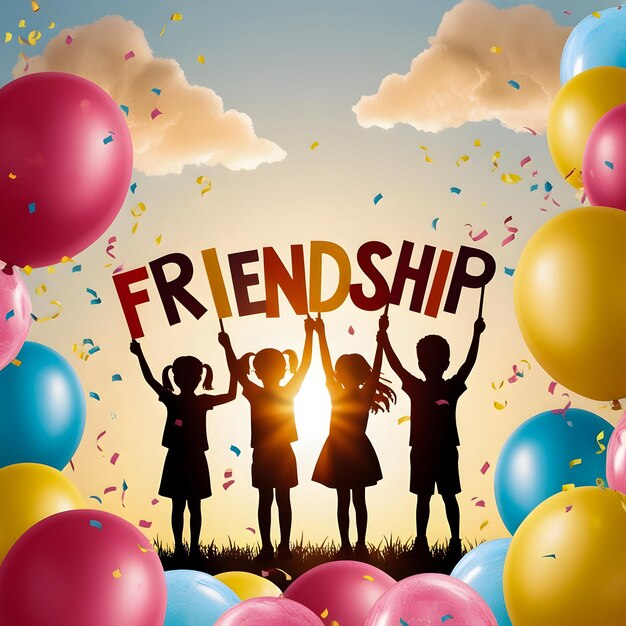 Photo happy friendship day