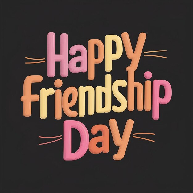 Photo happy friendship greeting image