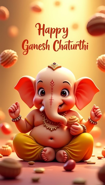 Photo happy ganesh chaturthi