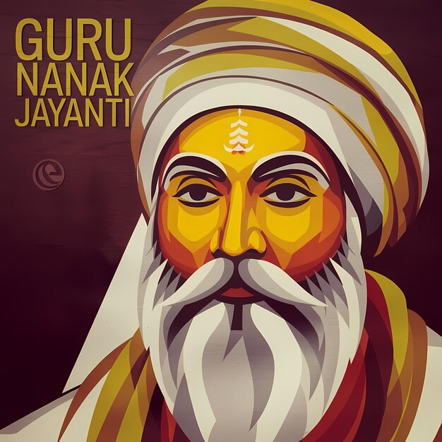 Photo happy guru nanak jayanti 4k hd wallpaper