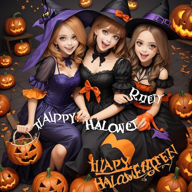 happy halloween celebration