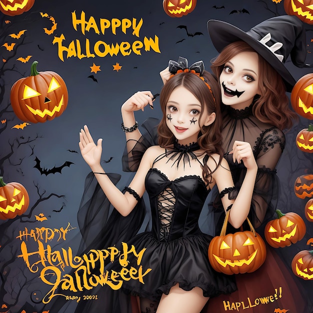 happy halloween celebration