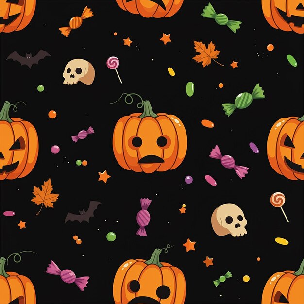 Photo happy halloween party invitation background also pumpkins