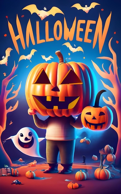 happy halloween poster