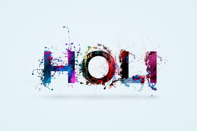 Happy Holi color festival rangpanchami and holi wishes screen