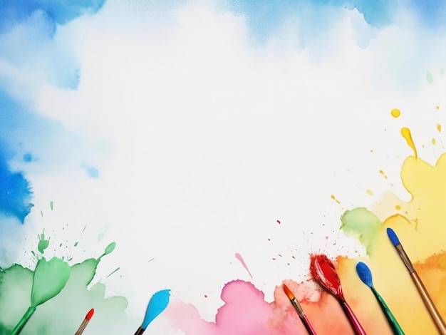 Happy holi festival colorful background design best quality hyper realistic image banner template