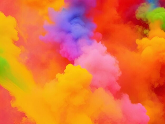 Happy holi festival colorful background design best quality hyper realistic image banner template