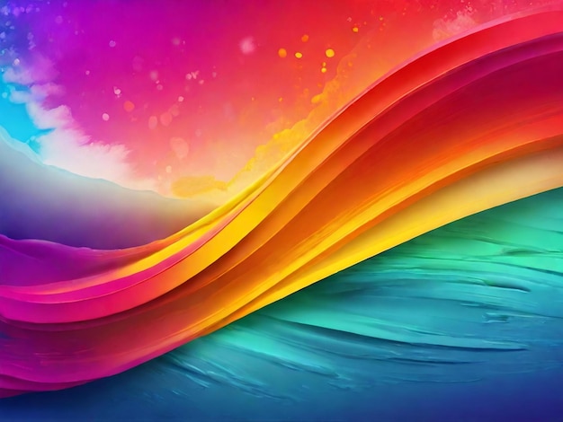 Happy holi festival colorful background design best quality hyper realistic image banner template