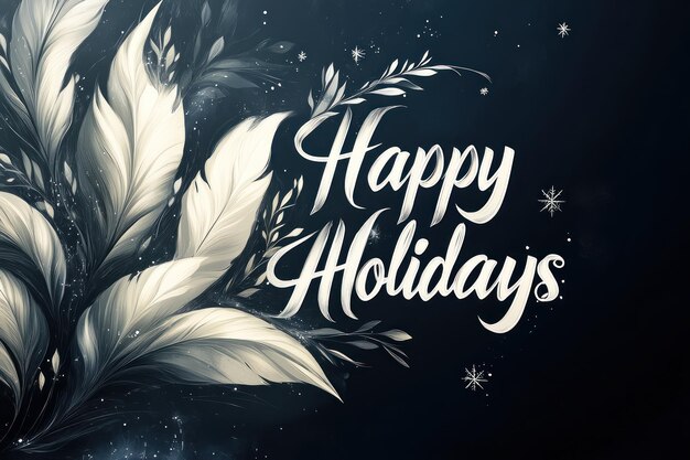 Happy Holidays Greeting Card